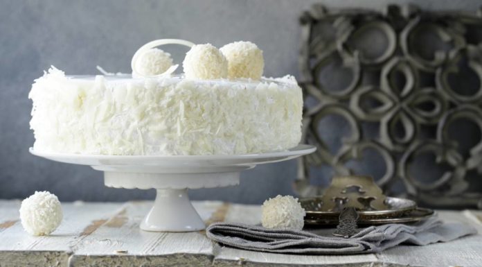 Raffaello torta recept (kókuszos-mandulás torta) rafaello torta