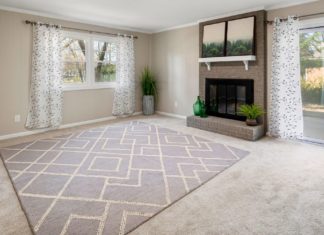 Modern, háziasszonybarát szőnyegek rugandroll-szonyeg