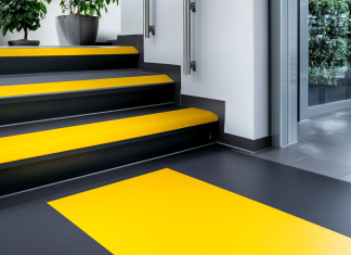 Kreatív megoldások padlójelölő szalaggal irodai terekben padlojelolo