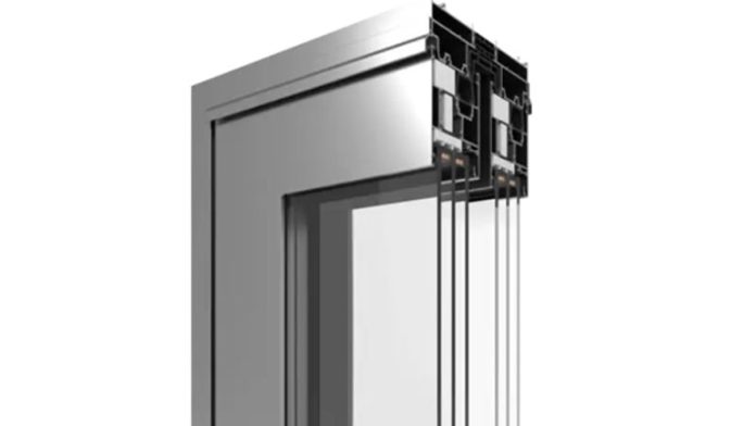 aluminium tolóajtó